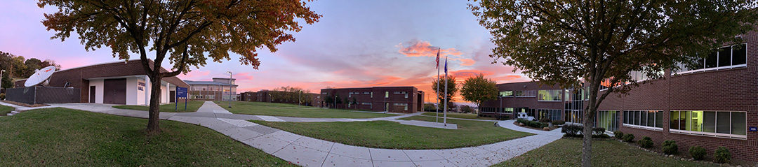 Campus sunrise